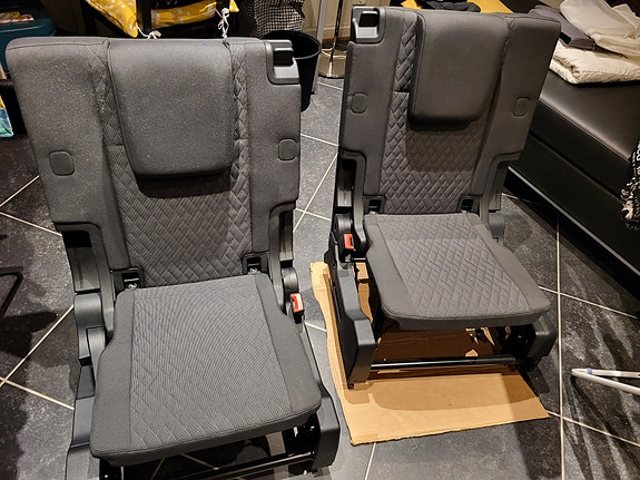 takaistuimet / lisäistuimet vw caddy maxi