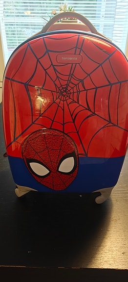 Spiderman Samsonite lasten vedettävä matkalaukku