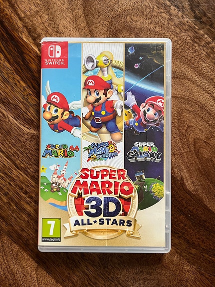 Nintendo Switch Super Mario 3D All-Stars -peli
