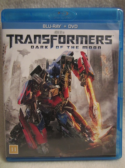 Transformers Kuun pimeä puoli dvd+blu-ray