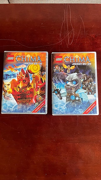 LEGO Legends of Chima DVD:t jaksot 25–32 (suomeksi)