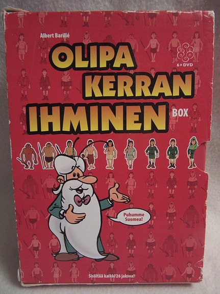 Olipa kerran ihminen dvd box