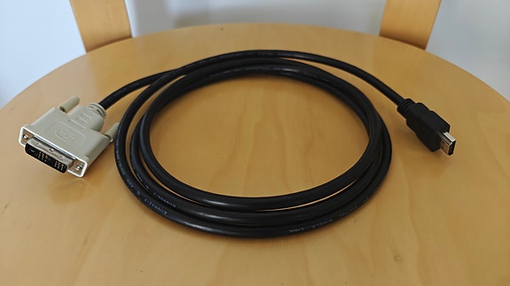 DVI-HDMI kaapeli