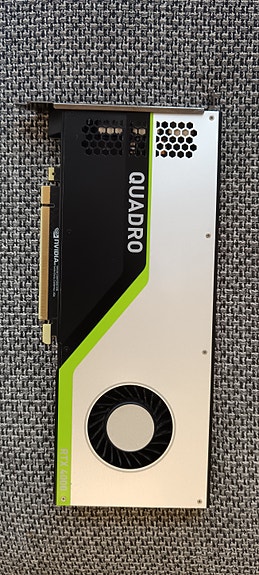 Nvidia Quadro näytönohjain DisplayPort-liitännöillä