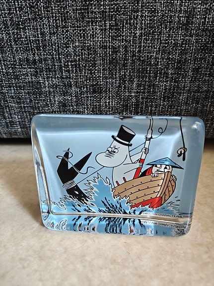 Iittala Muumi lasikortti