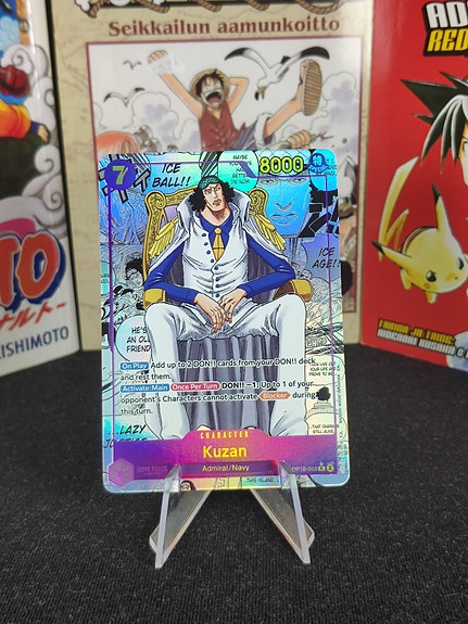 One Piece TCG Kuzan OP16-063 English manga Parallel kortti