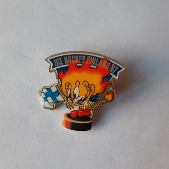 Ice Hockey Finland 87 pinssi