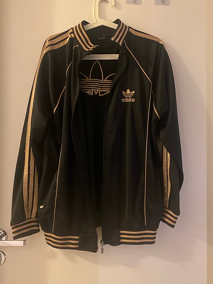 Adidas verkkatakki XXL musta