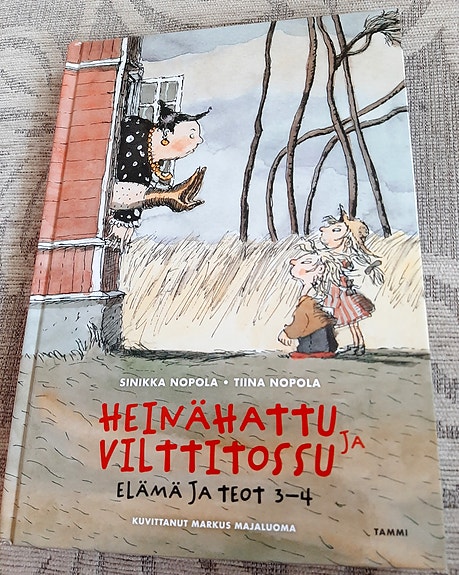 Käyttämätön nuortenkirja Heinähattu ja Vilttitossu. Elämä ja teot 3-4