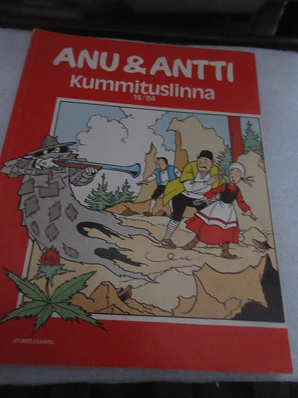 Sarjakuva-albumi: Anu ja Antti - Kummituslinna