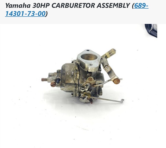 Yamaha 30hv 689 kaasari