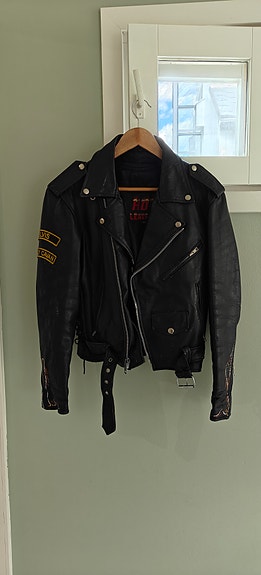 Hot leathers biker nahkatakki 36