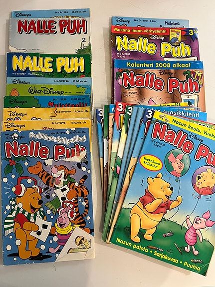 Nalle Puh sarjakuvalehtiä