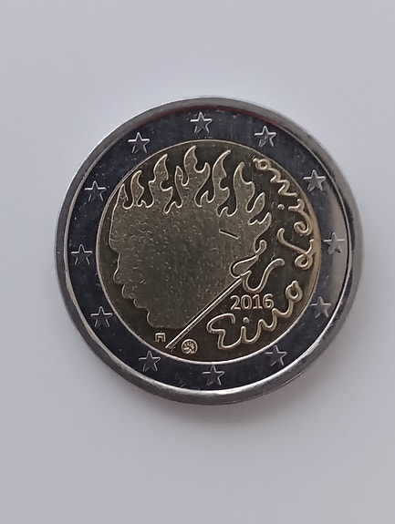 2 EURO SUOMI 2016 "EINO LEINO"