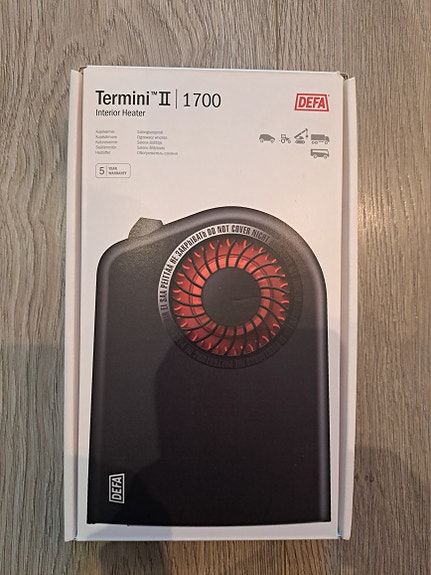 DEFA Termini II 1700 sisätilanlämmitin