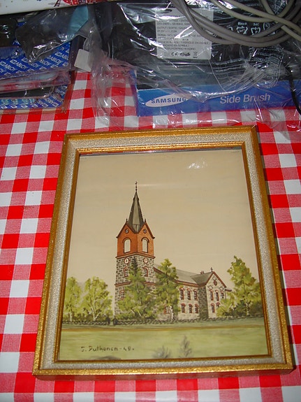 Juvan kirkko vuodelta 1949