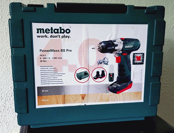 Metabo PowerMaxx BS Pro akkuporakone 10,8V
