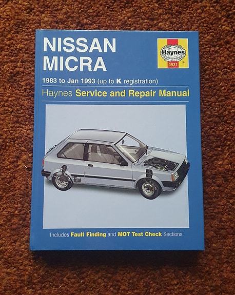Haynes korjausopas Nissan Micra 1983-93