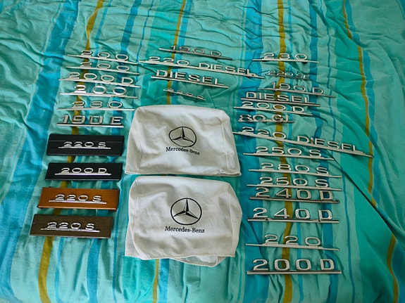 Mercedes W110 W111 W108 W115 W123 ym.