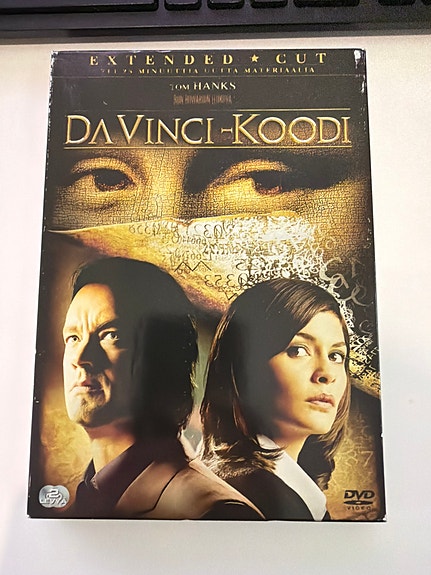 Da Vinci -koodi DVD-elokuva