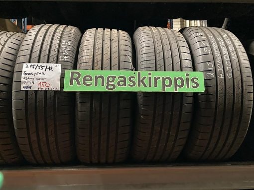 215/55R18 Goodyear  ajamattomat kesärenkaat