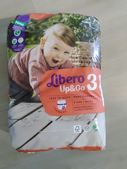 Libero Up&Go 3 -housuvaipat (46kpl) 5-9kg