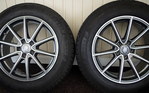 Michelin kitkarenkaat MB GLC X254 vanteilla