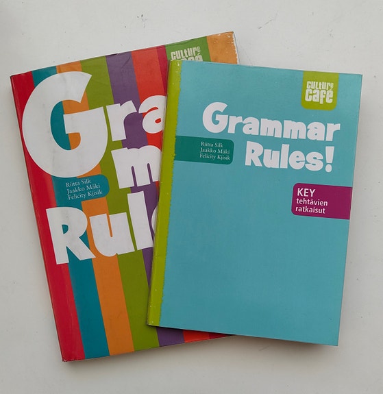 Grammar Rules! -kielioppikirja ja tehtävien vastaukset