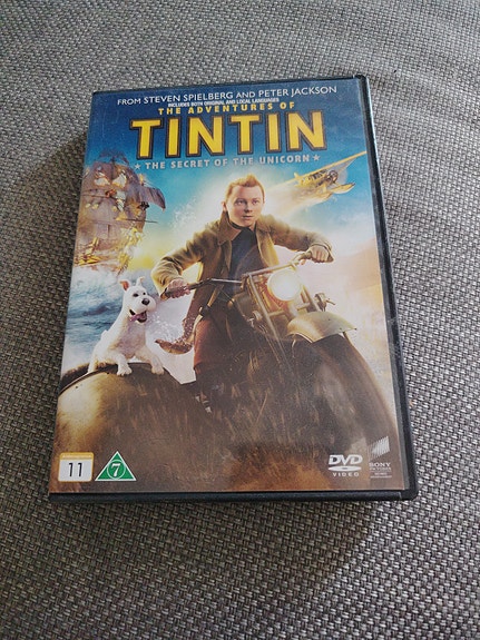 Tintin - The Secret of the Unicorn DVD-elokuva