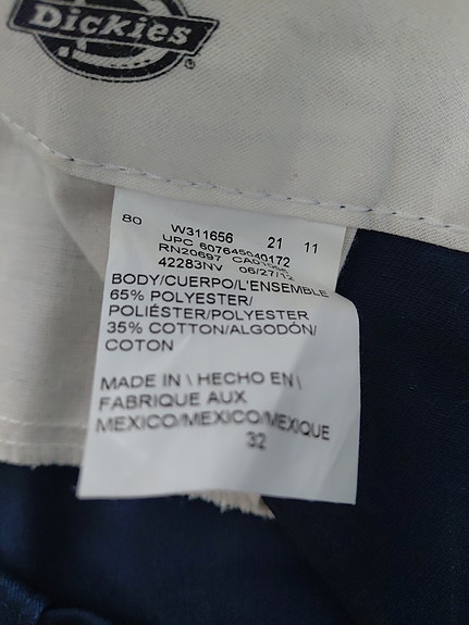 Dickies miesten shortsit M sininen