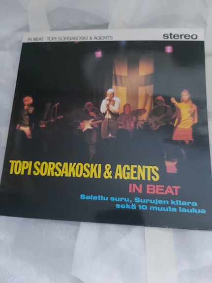 Topi Sorsakoski & Agents : In Beat  vinyyli LP