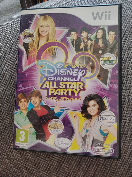 Nintendo Wii Disney Channel All Star Party -peli