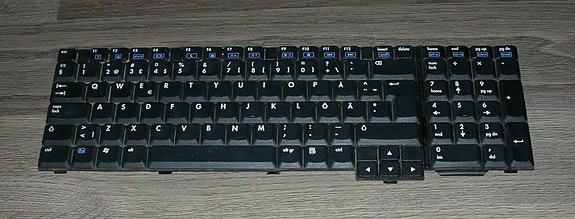 HP kannettavan näppäimistö