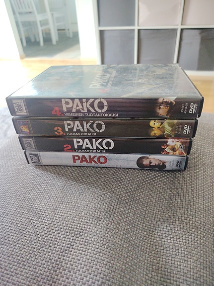 Pako DVD-boksi kaudet 1–4
