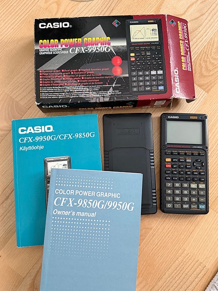 Casio CFX-9950G graafinen laskin