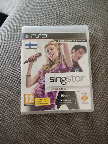 PlayStation 3 SingStar SuomiHelmet -peli CIB