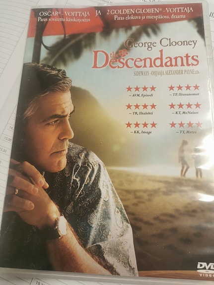 The Descendants DVD-elokuva