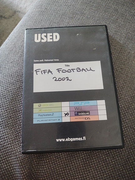 FIFA Football 2002 PlayStation 2 peli