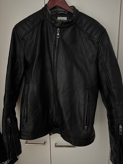 Zara tekonahkatakki L musta, biker / heavy / rock rotsi