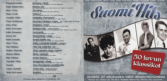 Suomi Hits - 2013 - 50- Luvun Klassikot - CD