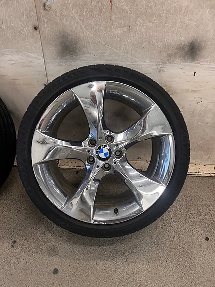 BMW OEM 5x120 20” Kromivanteet