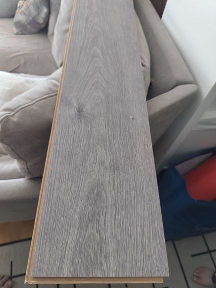 euro home TCK395LO laminaattilattia harmaa tammi