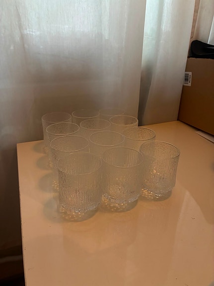 Iittala juomalasit kirkas