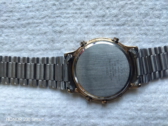 Seiko miesten rannekello teräsrannekkeella