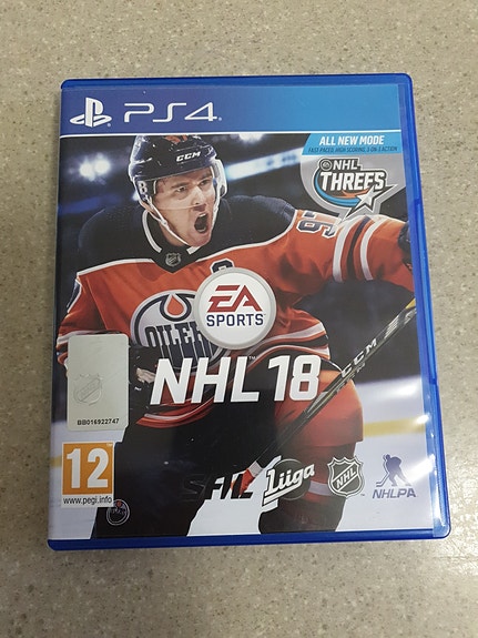 PS4 ja ps5 peli EA Sports NHL 18