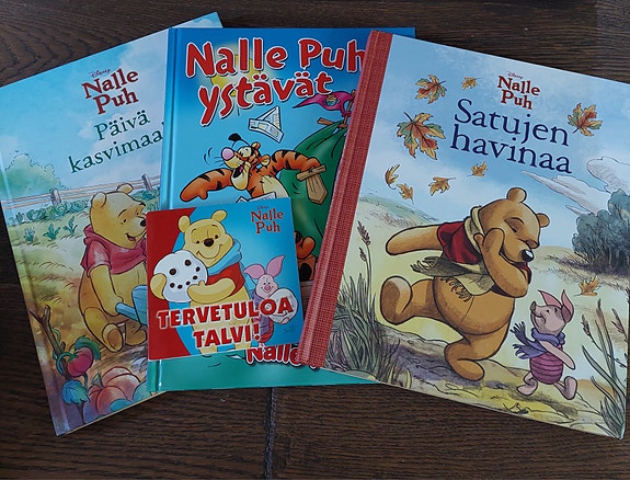 Nalle Puh kirjat 11 kpl