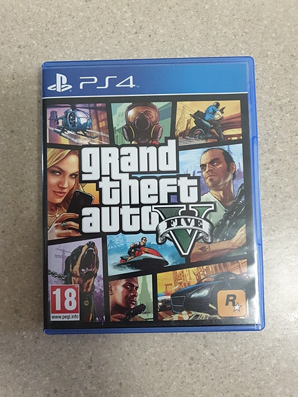 PS4 ja ps5 Grand Theft Auto V peli