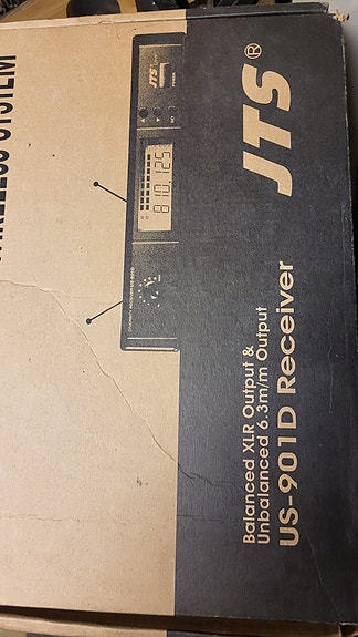 JTS 901D langaton mikrofoni ja vastaanotin