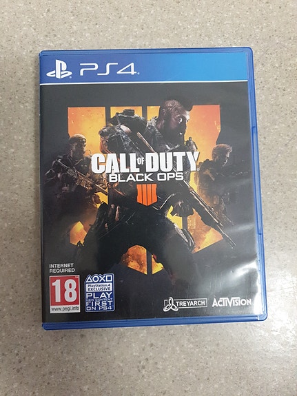 PS4 ja ps5 Call of Duty Black Ops 4 peli