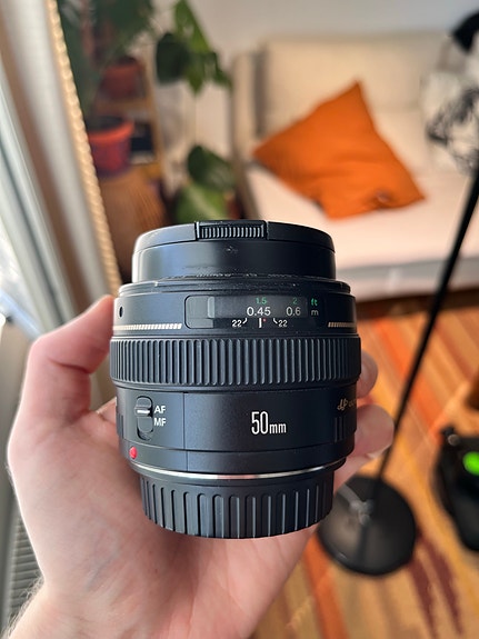 Canon EF 50mm f/1.4 objektiivi